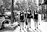 Girls Walking On Second Avenue